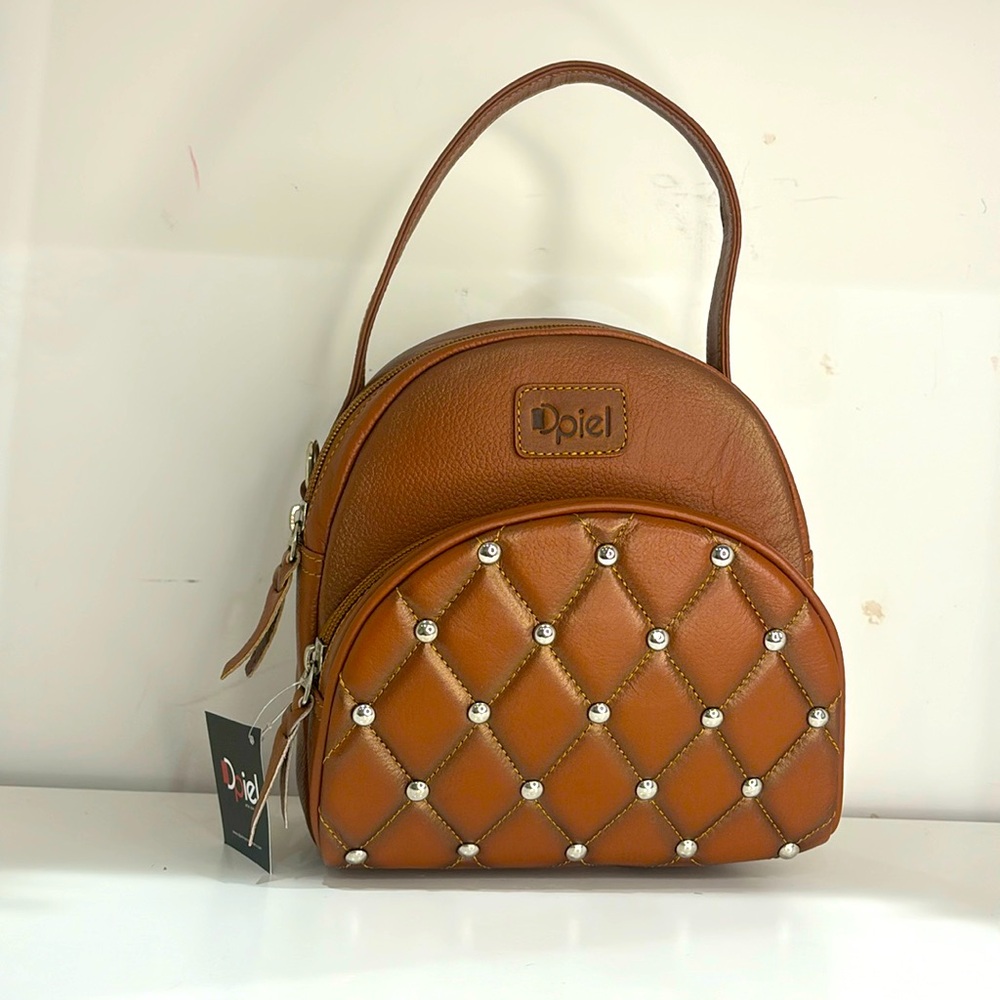leather backpack